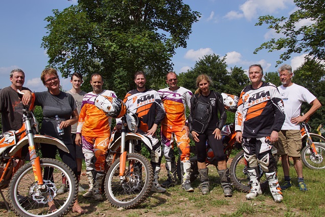 Enduro Veranstaltung am 10.06.2018