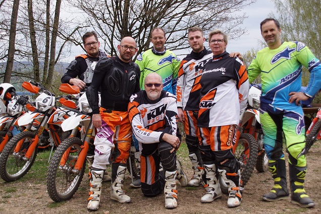 Enduro Veranstaltung am 07.04.2019