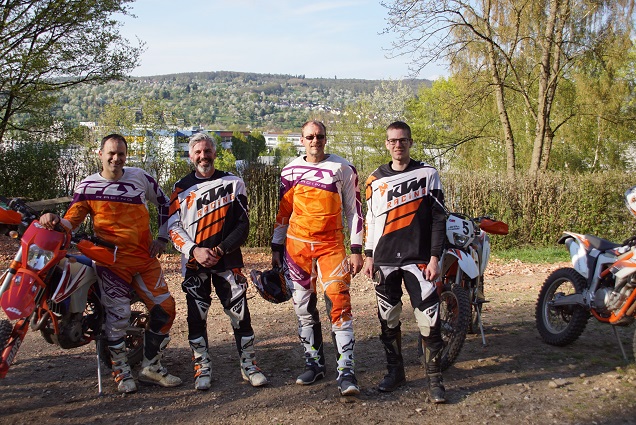 Enduro Veranstaltung am 17.04.2018