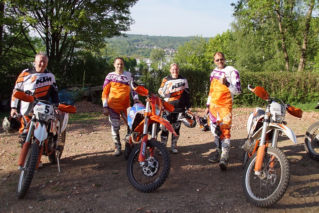 Enduro Veranstaltung am 24.04.2018