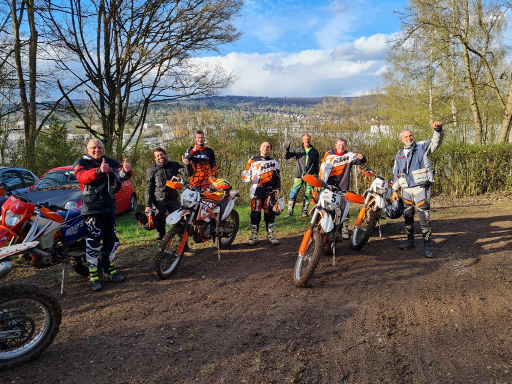 Enduro Veranstaltung am 12.04.2021