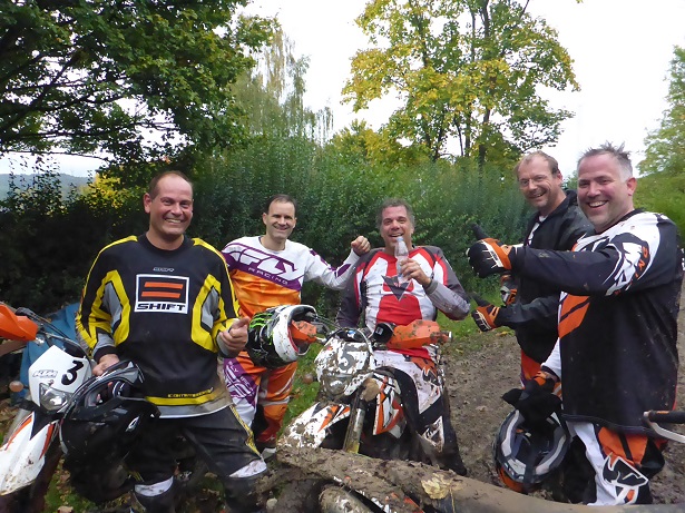 Enduro Veranstaltung am 10.10.2017