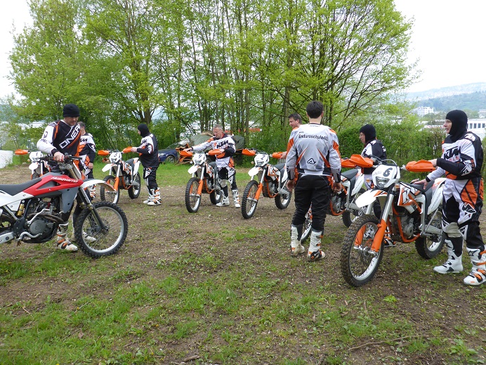 Enduro Veranstaltung am 01.05.2016